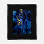 Black Leg Shadow Nebula-None-Fleece-Blanket-Astrobot Invention