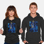 Black Leg Shadow Nebula-Unisex-Pullover-Sweatshirt-Astrobot Invention