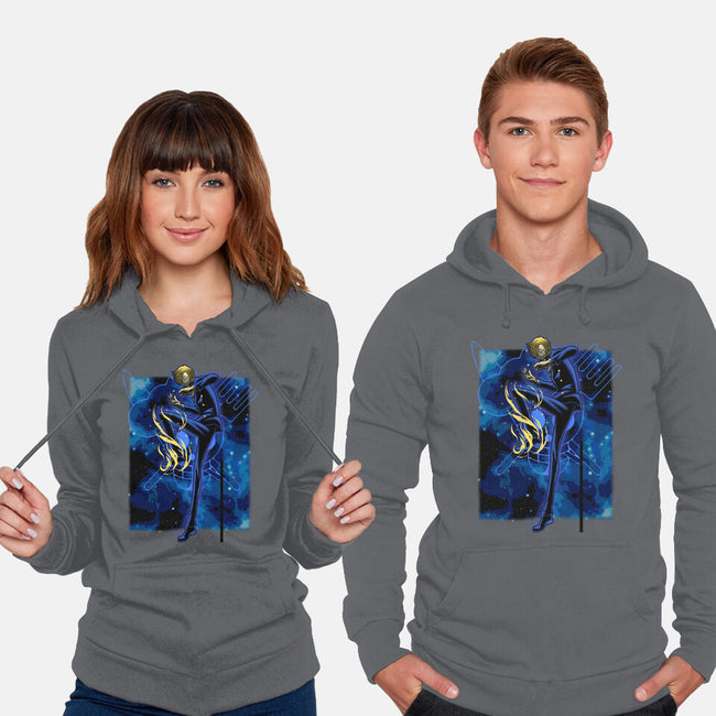 Black Leg Shadow Nebula-Unisex-Pullover-Sweatshirt-Astrobot Invention