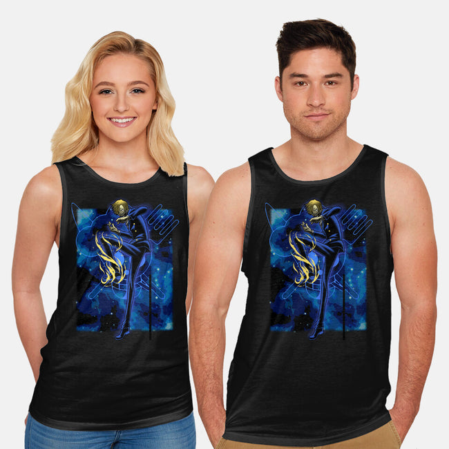 Black Leg Shadow Nebula-Unisex-Basic-Tank-Astrobot Invention