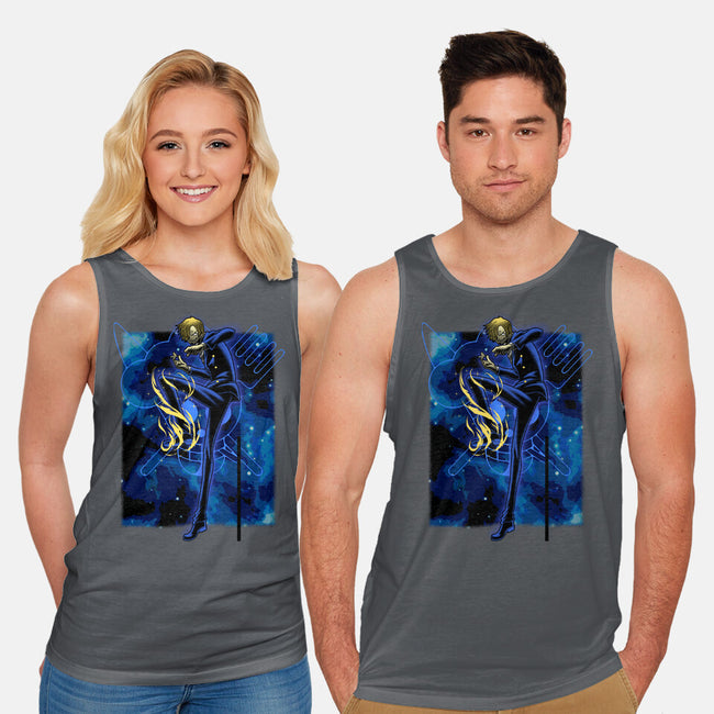 Black Leg Shadow Nebula-Unisex-Basic-Tank-Astrobot Invention