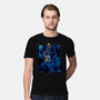 Black Leg Shadow Nebula-Mens-Premium-Tee-Astrobot Invention