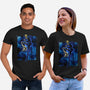 Black Leg Shadow Nebula-Unisex-Basic-Tee-Astrobot Invention
