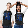 Black Leg Shadow Nebula-Unisex-Baseball-Tee-Astrobot Invention