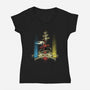 Silksong Reaper-Womens-V-Neck-Tee-Betmac