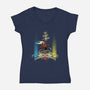 Silksong Reaper-Womens-V-Neck-Tee-Betmac