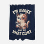 I'm Awake But At What Cost-None-Polyester-Shower Curtain-eduely