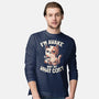 I'm Awake But At What Cost-Mens-Long Sleeved-Tee-eduely