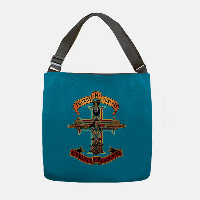 Appetite For Sacrifice-None-Adjustable Tote-Bag-AndreusD