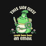 Side Quest Club-None-Drawstring-Bag-rocketman_art