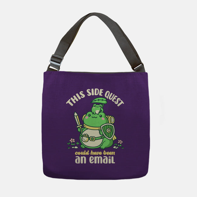 Side Quest Club-None-Adjustable Tote-Bag-rocketman_art