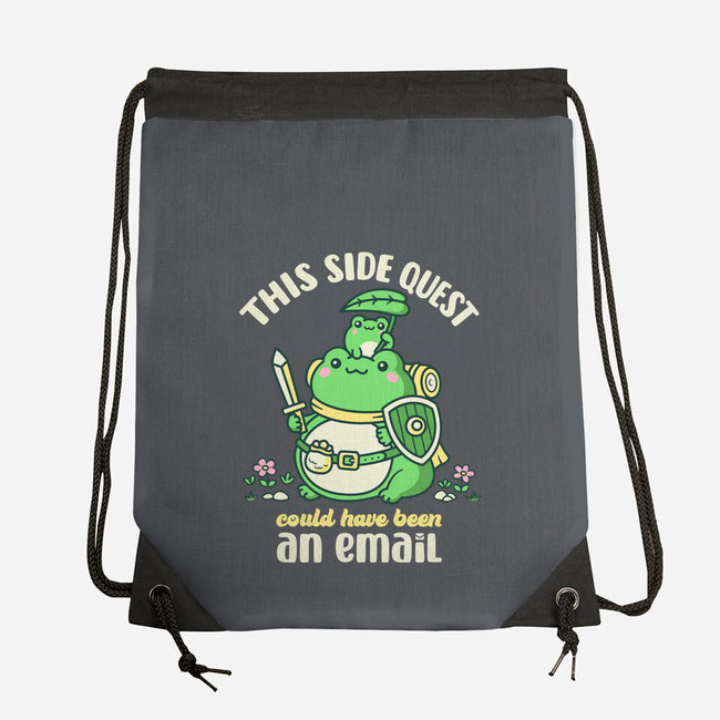 Side Quest Club-None-Drawstring-Bag-rocketman_art