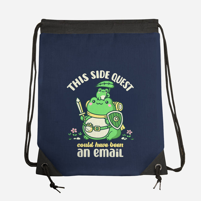 Side Quest Club-None-Drawstring-Bag-rocketman_art