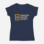 Dungeon Master Society-Womens-V-Neck-Tee-retrodivision