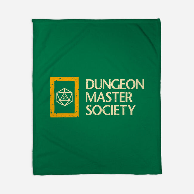 Dungeon Master Society-None-Fleece-Blanket-retrodivision