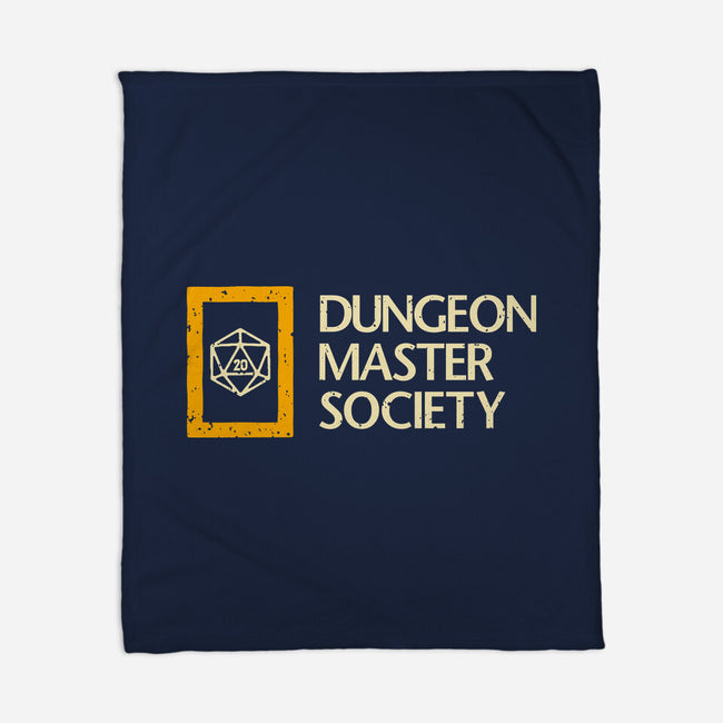 Dungeon Master Society-None-Fleece-Blanket-retrodivision