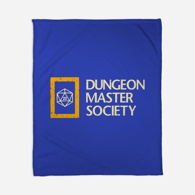 Dungeon Master Society-None-Fleece-Blanket-retrodivision