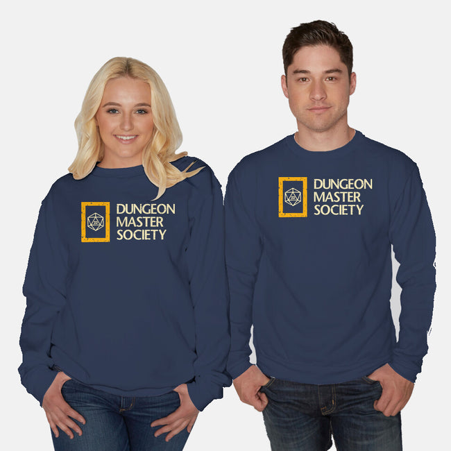 Dungeon Master Society-Unisex-Crew Neck-Sweatshirt-retrodivision
