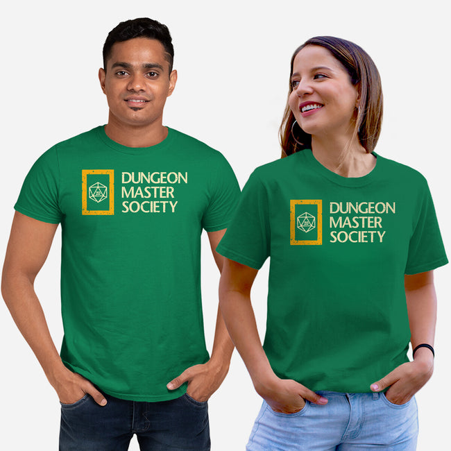 Dungeon Master Society-Unisex-Basic-Tee-retrodivision
