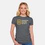 Dungeon Master Society-Womens-Fitted-Tee-retrodivision