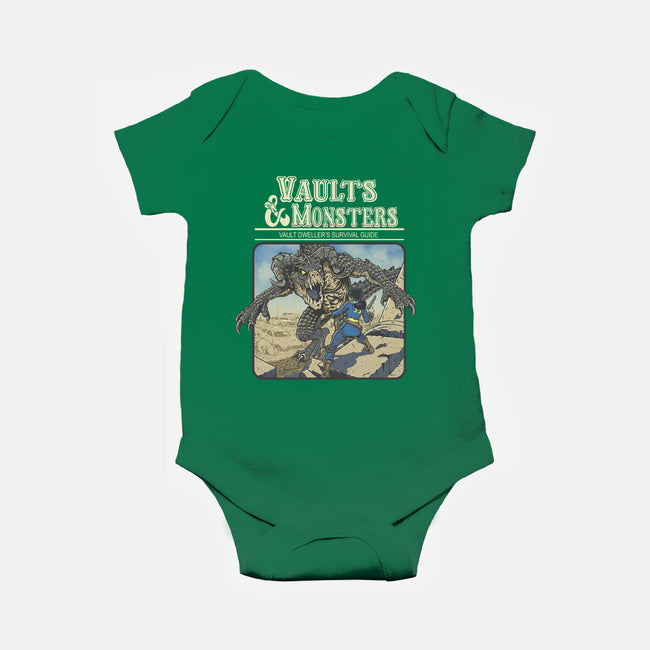 Vaults And Monsters-Baby-Basic-Onesie-Betmac