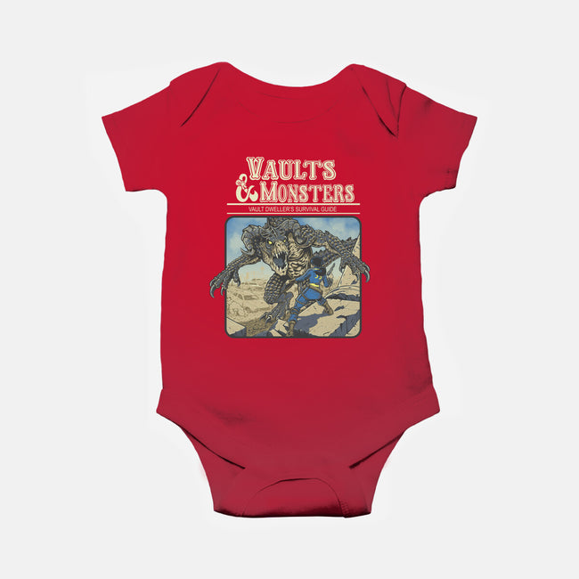 Vaults And Monsters-Baby-Basic-Onesie-Betmac