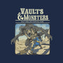 Vaults And Monsters-Unisex-Basic-Tee-Betmac