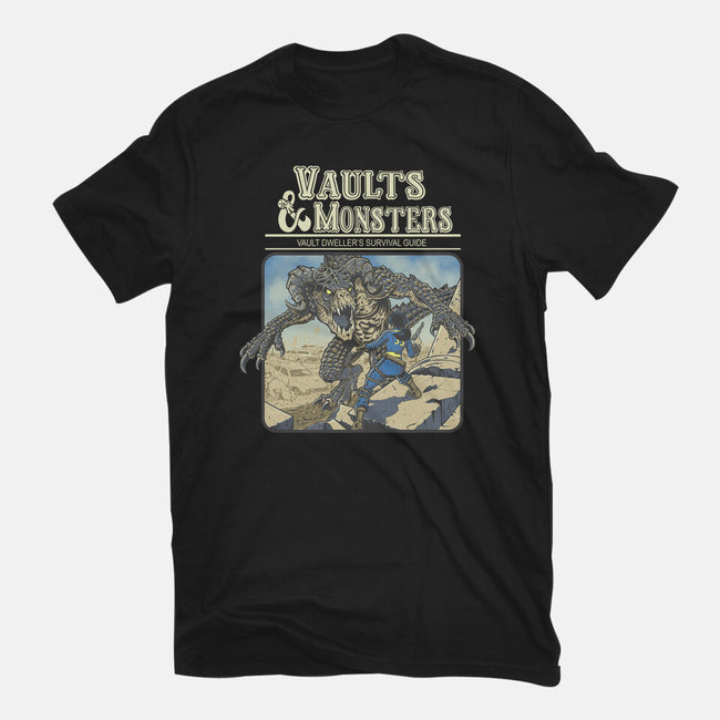 Vaults And Monsters-Youth-Basic-Tee-Betmac