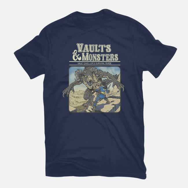 Vaults And Monsters-Unisex-Basic-Tee-Betmac