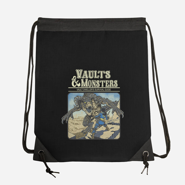 Vaults And Monsters-None-Drawstring-Bag-Betmac