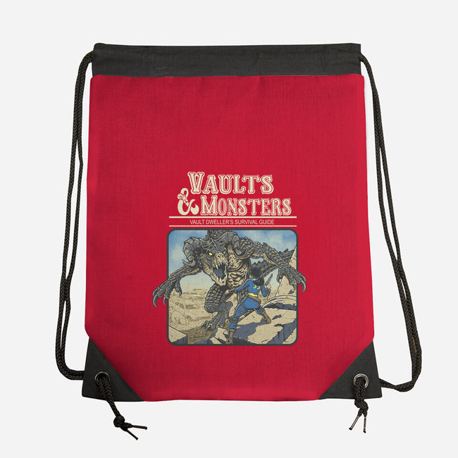 Vaults And Monsters-None-Drawstring-Bag-Betmac