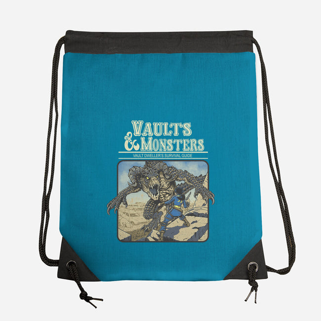 Vaults And Monsters-None-Drawstring-Bag-Betmac