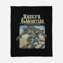 Vaults And Monsters-None-Fleece-Blanket-Betmac