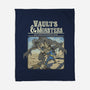 Vaults And Monsters-None-Fleece-Blanket-Betmac