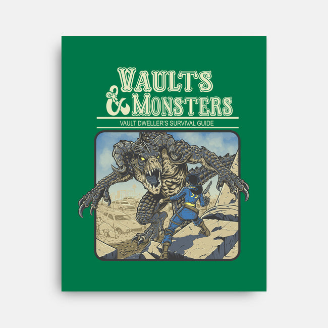 Vaults And Monsters-None-Stretched-Canvas-Betmac