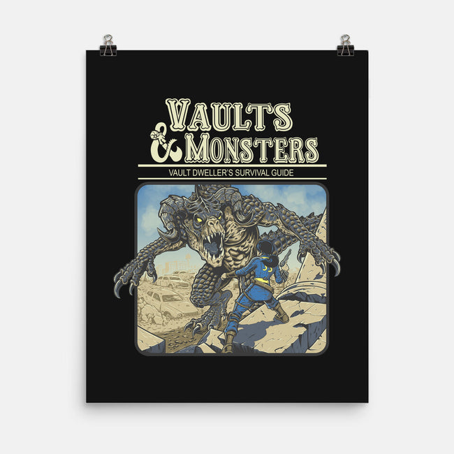 Vaults And Monsters-None-Matte-Poster-Betmac