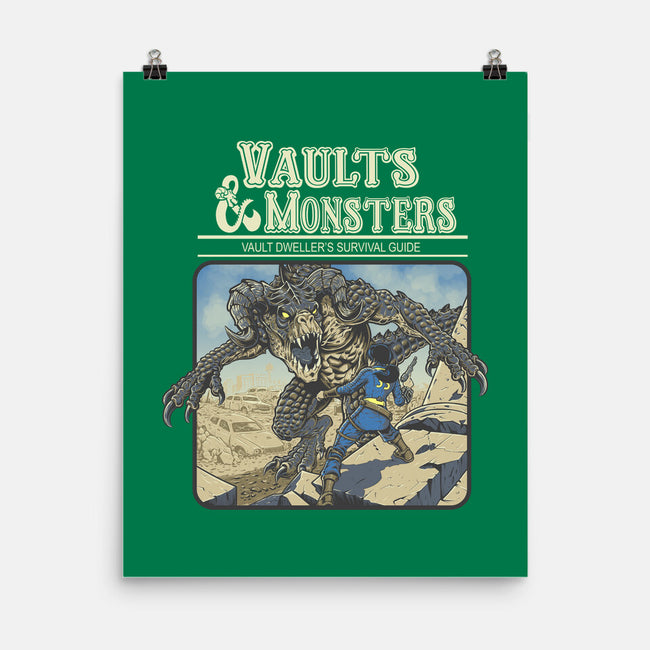 Vaults And Monsters-None-Matte-Poster-Betmac