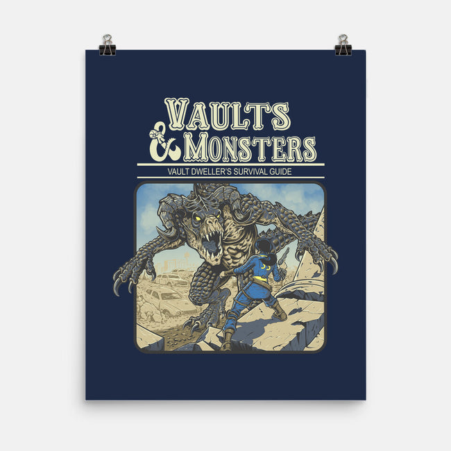 Vaults And Monsters-None-Matte-Poster-Betmac