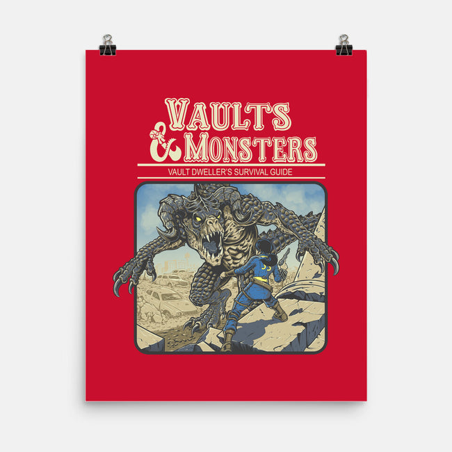 Vaults And Monsters-None-Matte-Poster-Betmac