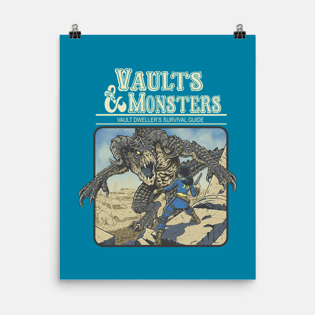 Vaults And Monsters-None-Matte-Poster-Betmac