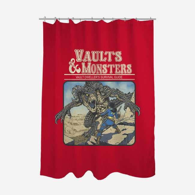 Vaults And Monsters-None-Polyester-Shower Curtain-Betmac