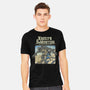 Vaults And Monsters-Mens-Heavyweight-Tee-Betmac