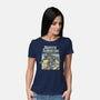 Vaults And Monsters-Womens-Basic-Tee-Betmac