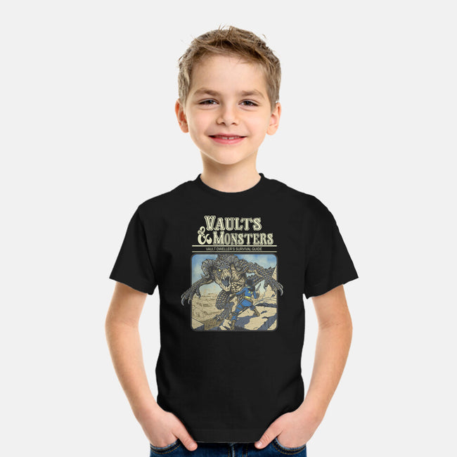 Vaults And Monsters-Youth-Basic-Tee-Betmac