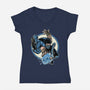 BI Han 300-Womens-V-Neck-Tee-Betmac