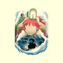 Little Fish Girl-None-Adjustable Tote-Bag-rmatix
