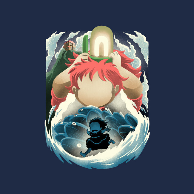 Little Fish Girl-Unisex-Basic-Tank-rmatix