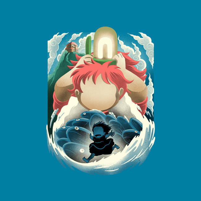 Little Fish Girl-None-Glossy-Sticker-rmatix