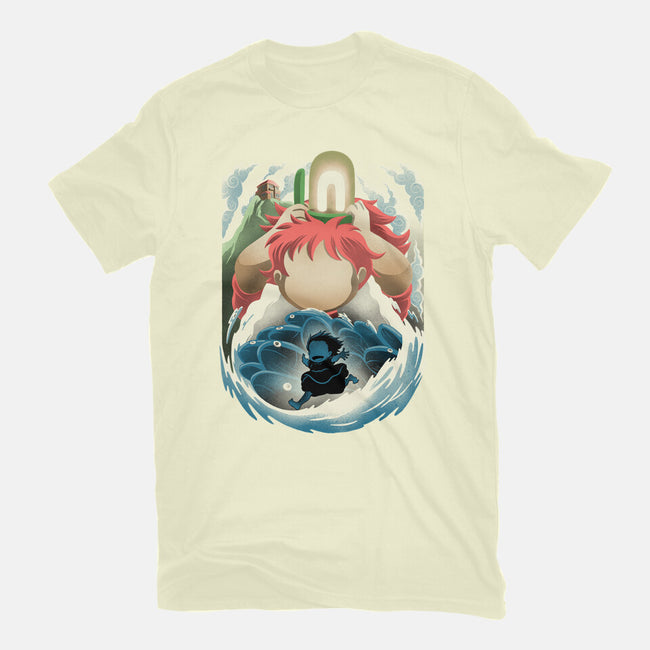 Little Fish Girl-Mens-Basic-Tee-rmatix