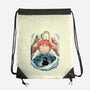 Little Fish Girl-None-Drawstring-Bag-rmatix